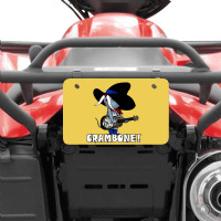 Uncle Pecos Top Atv License Plate | Artistshot