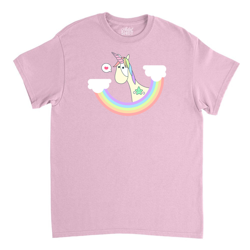 Unicorny Classic T-shirt by erinlottepetrizii | Artistshot