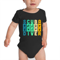 Scuba Diver Asl Sign Language Scuba Diver Quote Baby Bodysuit | Artistshot