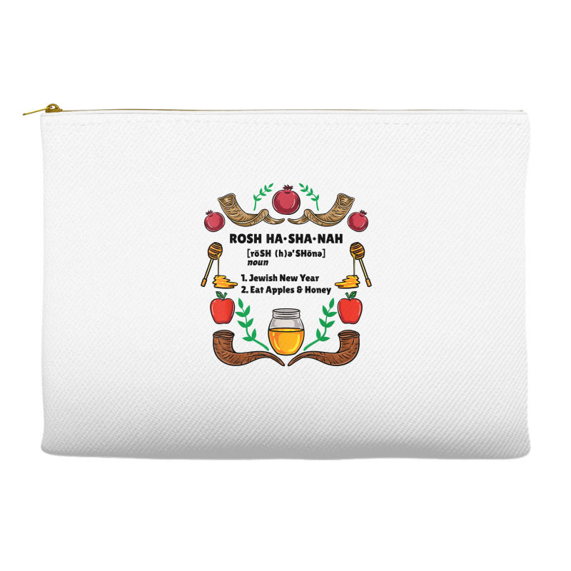 Rosh Hashanah Definition T Shirt Accessory Pouches | Artistshot