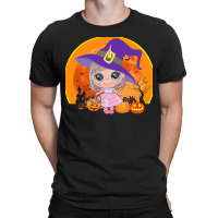 Unicorn Halloween Kids Cute Unicorn Witch Halloween T-shirt | Artistshot