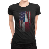 Panama Flag Ladies Fitted T-shirt | Artistshot