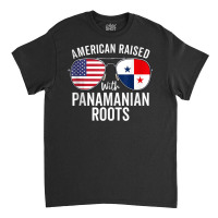 American Raised With Panamanian Roots Usa Panama Flag Tank Top Classic T-shirt | Artistshot