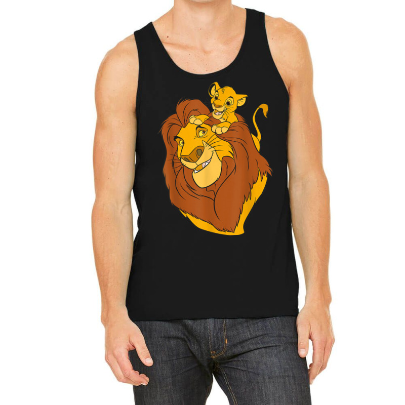 The Lion King Simba And Mufasa Father And Son Tank Top | Artistshot