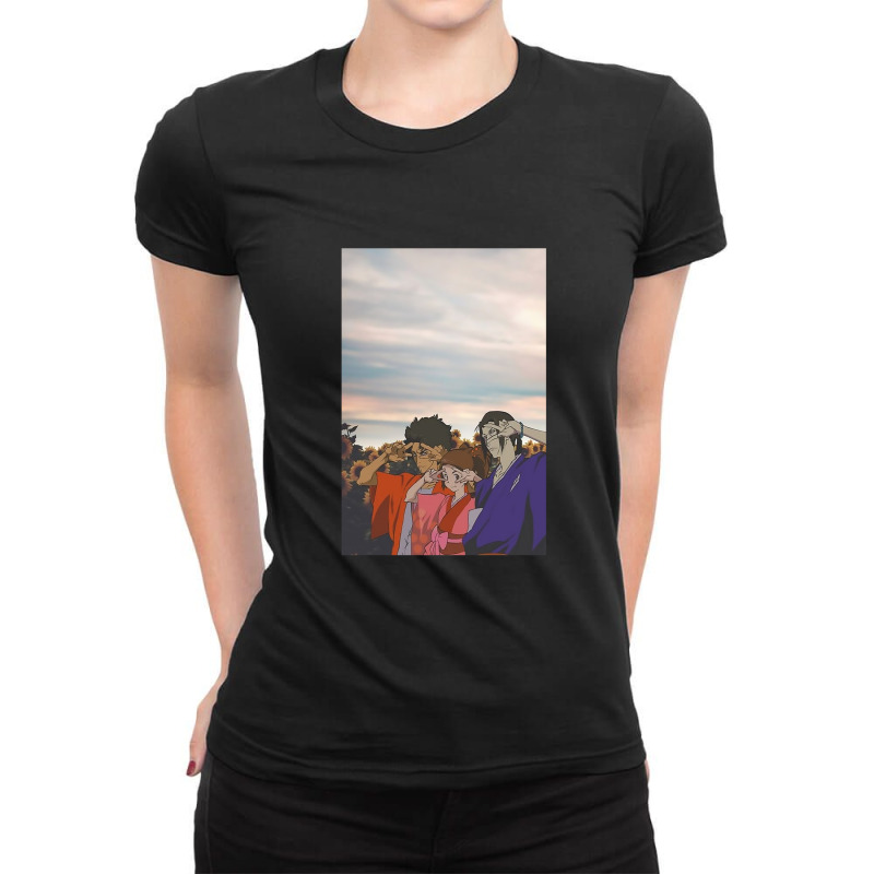 Samurai Champloo Ladies Fitted T-Shirt by CharlesGrooms | Artistshot