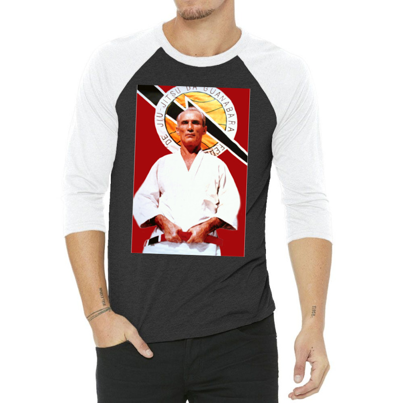 Helio Gracie Famed Brazilian Jiu Jitsu Grandmaster Classic 3/4 Sleeve Shirt | Artistshot