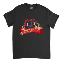 Merry Christmas-6f3qk Classic T-shirt | Artistshot