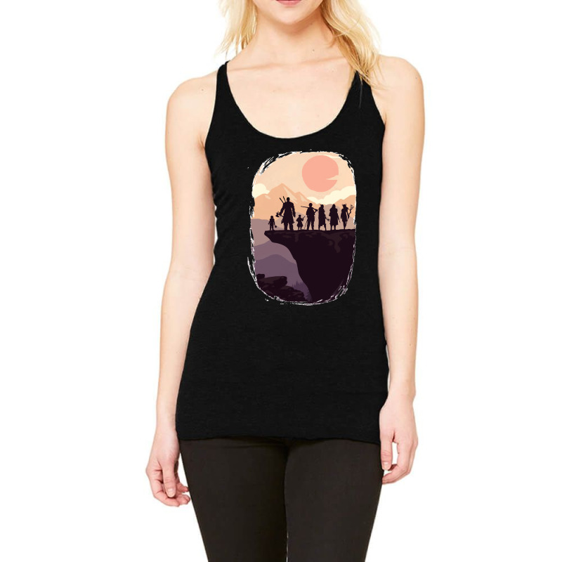 Critical Role Vox Machina In Sunset Classic Racerback Tank by cm-arts | Artistshot