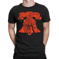 Philadelphia City 215 Liberty Bell Love Philly Fan Favorite Orange T-shirt | Artistshot