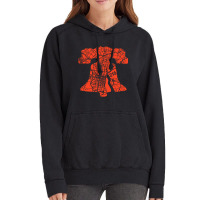 Philadelphia City 215 Liberty Bell Love Philly Fan Favorite Orange Vintage Hoodie | Artistshot