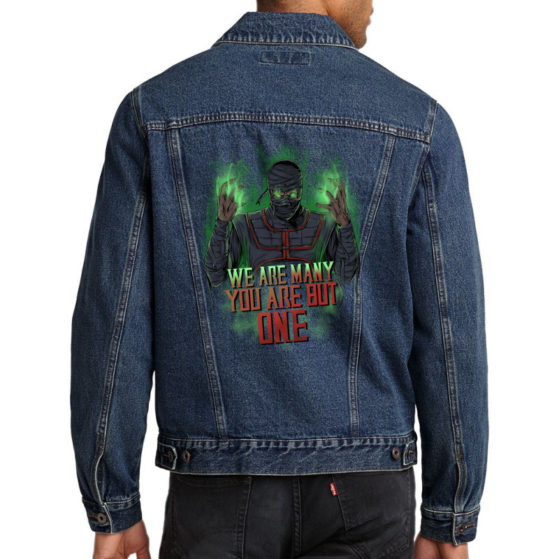 We Are Many; You Are But One Men Denim Jacket by erinlottepetrizii | Artistshot