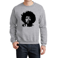 Jimi Musician Black Crewneck Sweatshirt | Artistshot