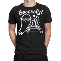 Boooooks Halloween Costume Party Graphic Tee Book Lovers T Shirt T-shirt | Artistshot