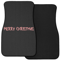 Merry Christmas-7fgl3 Front Car Mat | Artistshot