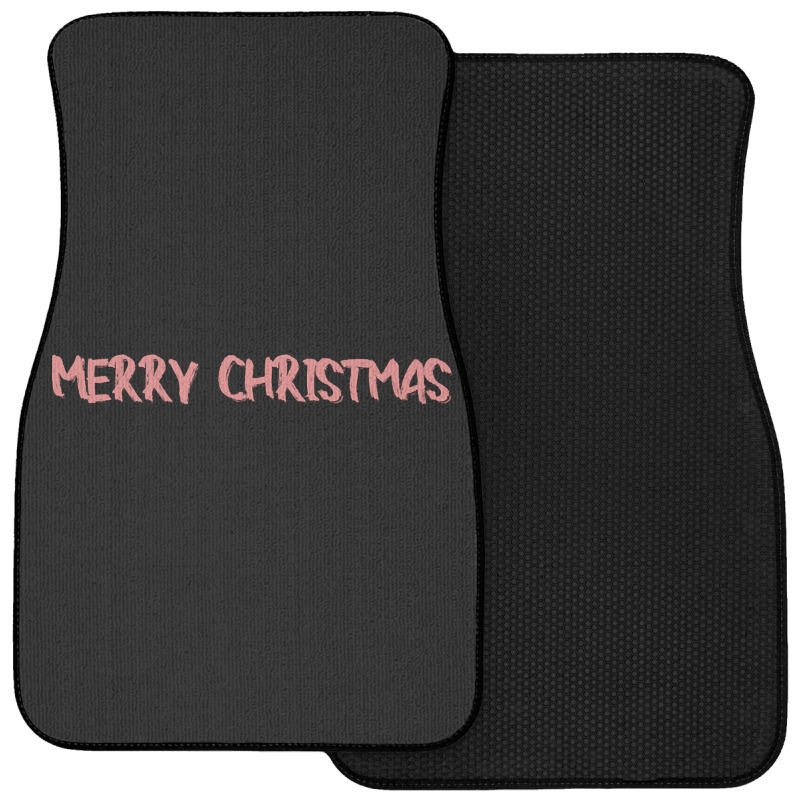 Merry Christmas-7fgl3 Front Car Mat | Artistshot