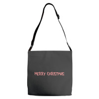 Merry Christmas-7fgl3 Adjustable Strap Totes | Artistshot