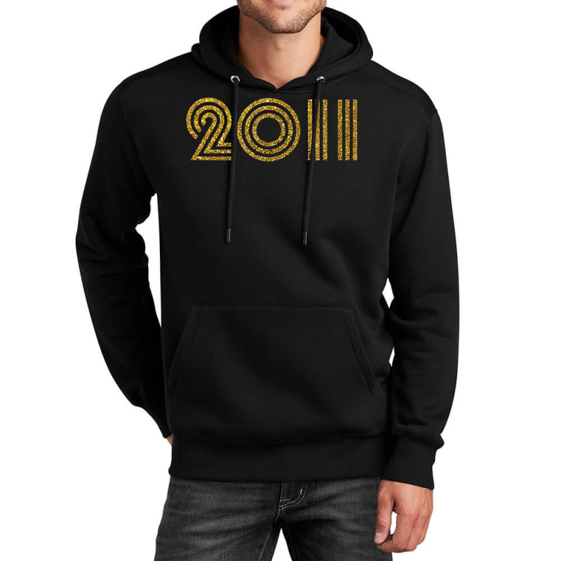 2011   Birth Year Milestone Birthday Retro Funk Disco T Shirt Unisex Hoodie by phillidarsz | Artistshot