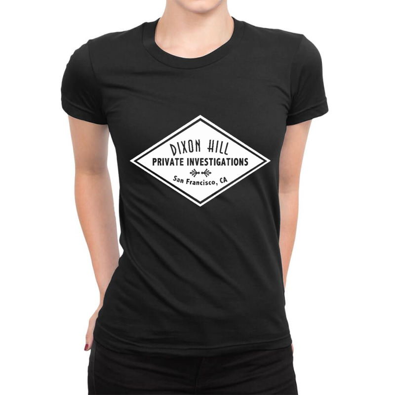 Dixon Hill Private Investigations Ladies Fitted T-Shirt by cm-arts | Artistshot