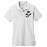 I Lick The Salt Swallow The Tequila And Suck The Lime Ladies Polo Shirt | Artistshot