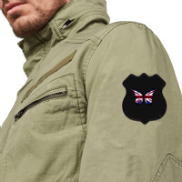 United Kingdom Flag Butterfly Shield Patch | Artistshot