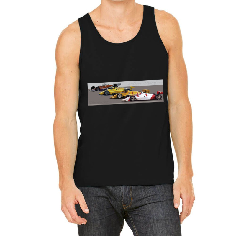 Mears 4time Indy 500 Champion Tank Top by ALICIAWITTENMYER | Artistshot