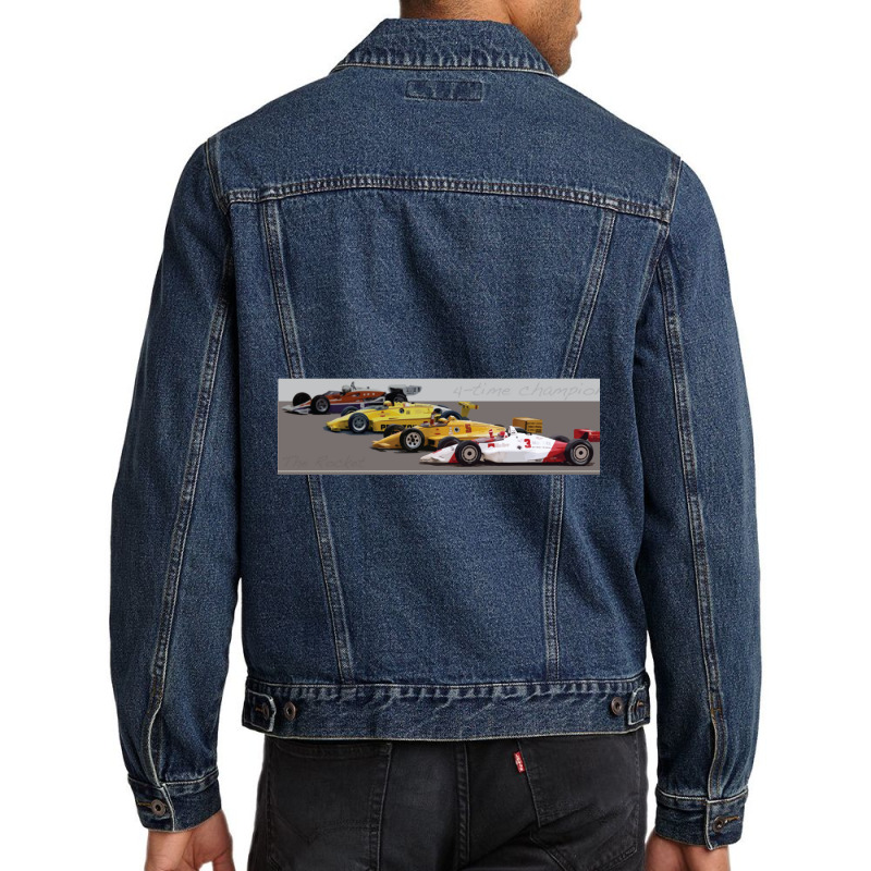 Mears 4time Indy 500 Champion Men Denim Jacket by ALICIAWITTENMYER | Artistshot