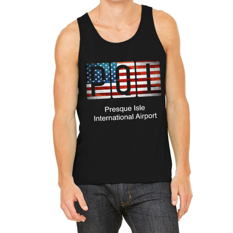 Pqi Presque Isle International Airport Tank Top | Artistshot