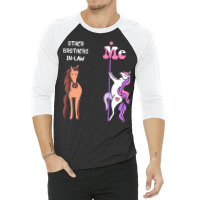 Other Brothers In-law Me Tee Unicorn Brother In-law Funny Gift Idea Br 3/4 Sleeve Shirt | Artistshot