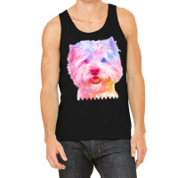 West Highland Terrier Cute West Highland Terrier Dog Lover Portrait Wa Tank Top | Artistshot