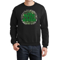 Math Is For Blockers Forest Editions Blue Crewneck Sweatshirt | Artistshot