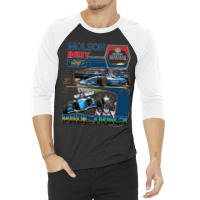 Paul Tracy 3 Time Vancouver Molson Indy Winner 3/4 Sleeve Shirt | Artistshot