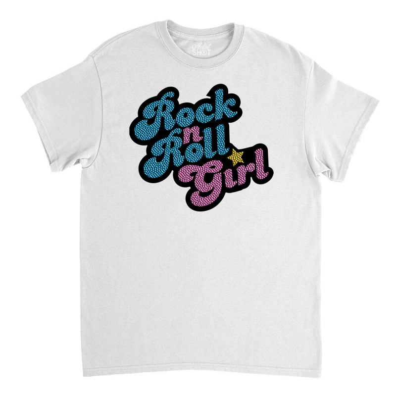 Rock N' Roll Girl Classic T-shirt | Artistshot