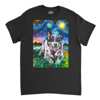 Australian Cattle Dog T  Shirt Australian Cattle Dog Night T  Shirt Classic T-shirt | Artistshot