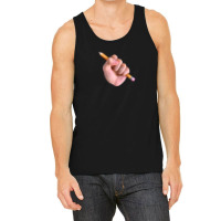 Realism X Cartoon Mashup Fist Holding Pencil Tank Top | Artistshot