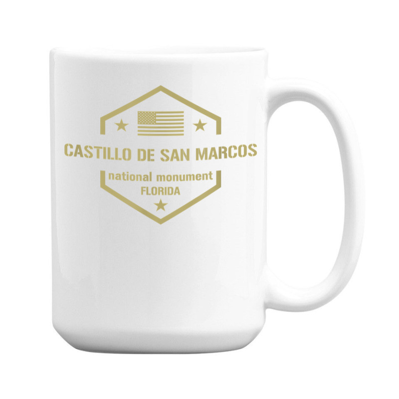 Castillo De San Marcos National Monument T Shirt 15 Oz Coffee Mug | Artistshot