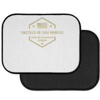 Castillo De San Marcos National Monument T Shirt Rear Car Mat | Artistshot