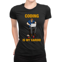 Programmer Coder Nerd Computer Geek Gift Ladies Fitted T-shirt | Artistshot