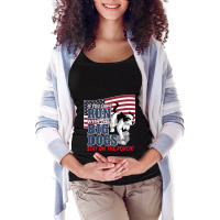 Funny If You Can T Run With The Big Dog Stay On The Porch Maternity Scoop Neck T-shirt | Artistshot