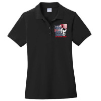 Funny If You Can T Run With The Big Dog Stay On The Porch Ladies Polo Shirt | Artistshot