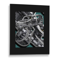 Super Cool Offroad Truck Metal Print Vertical | Artistshot