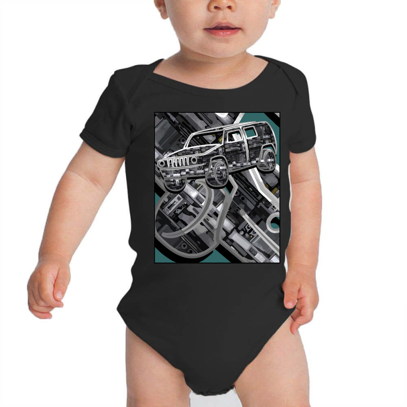 Super Cool Offroad Truck Baby Bodysuit | Artistshot