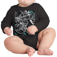 Super Cool Offroad Truck Long Sleeve Baby Bodysuit | Artistshot