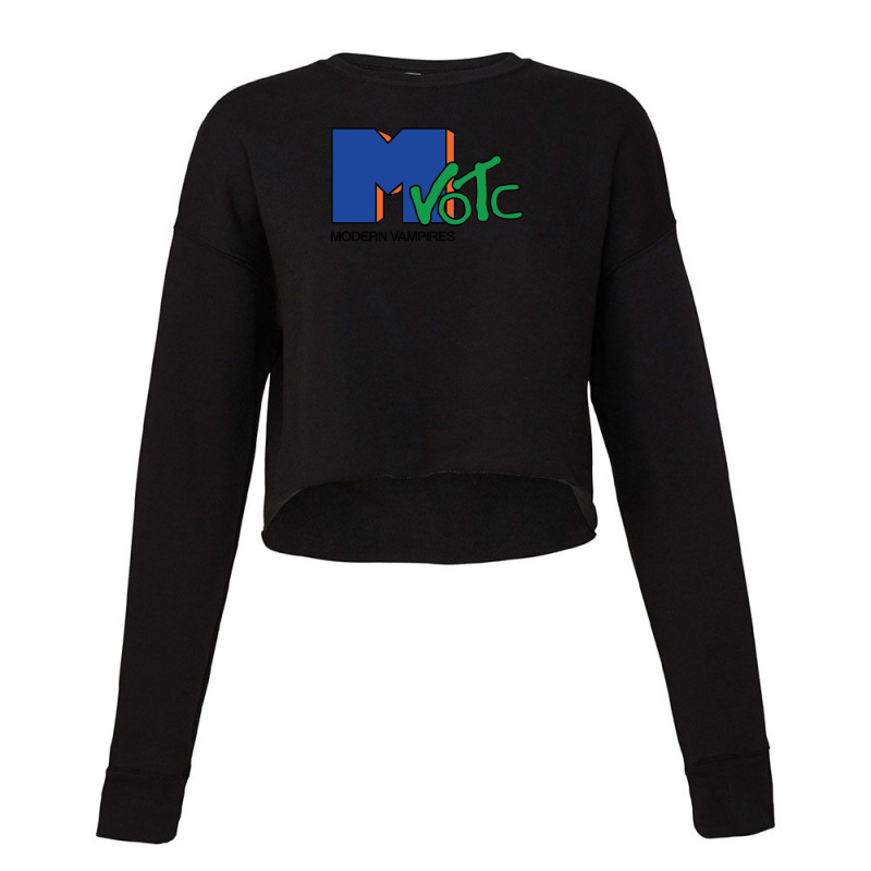 I Want My Mvotc! (vampire Weekend) Cropped Sweater by WilliamStinnett | Artistshot