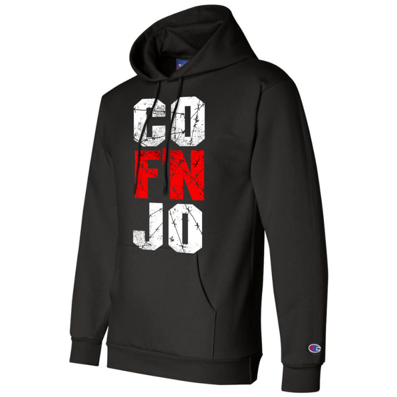 Co F'n Jo Champion Hoodie by atereabag | Artistshot