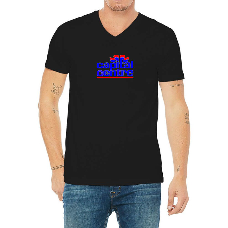 Capital Centre V-Neck Tee by cm-arts | Artistshot