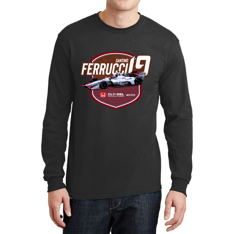 Santino Ferrucci 2019 (road Course) Long Sleeve Shirts | Artistshot