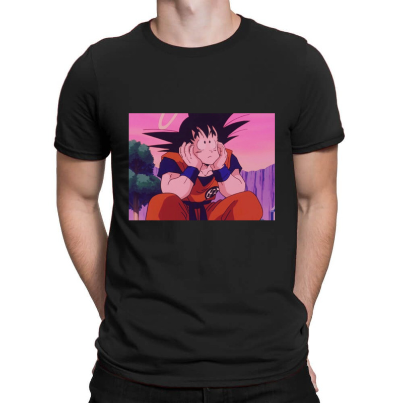 Goku Thinking Bout Stuff Classic For Friend T-shirt | Artistshot