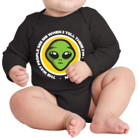 How People See Us Long Sleeve Baby Bodysuit | Artistshot