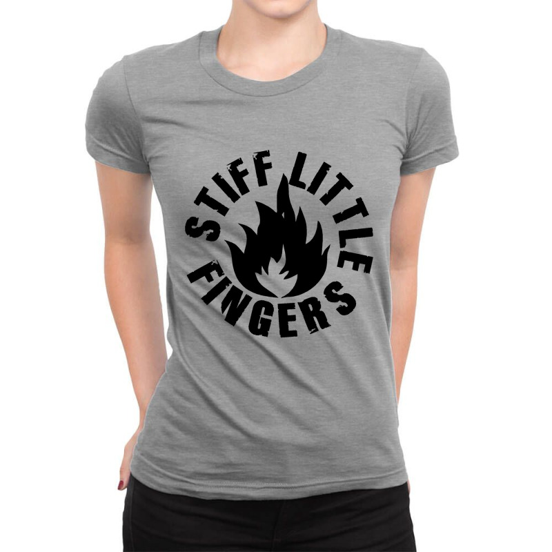 Little Fingers Music Ladies Fitted T-Shirt by harizsika | Artistshot