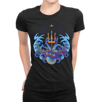 Villains Ursula Triton Symbol Ladies Fitted T-shirt | Artistshot